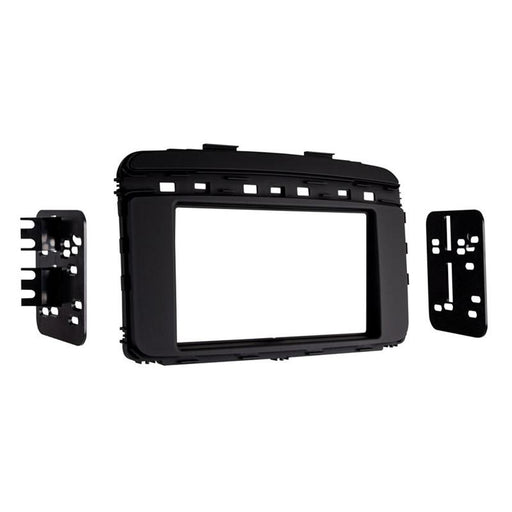 Metra 95-7366B Black Double DIN Dash Kit for 2016-up Kia Sorento