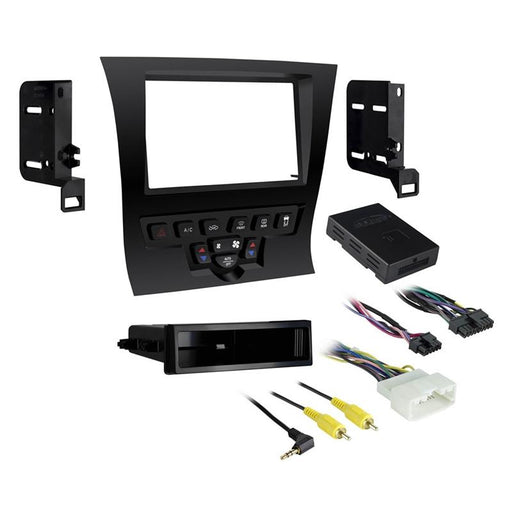 Metra 99-6525HG Black Single/Double DIN Dash Kit for Select Chrysler