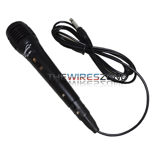 Supersonic SC-901 ProVoice Black Dynamic Vocal Professional Microphone