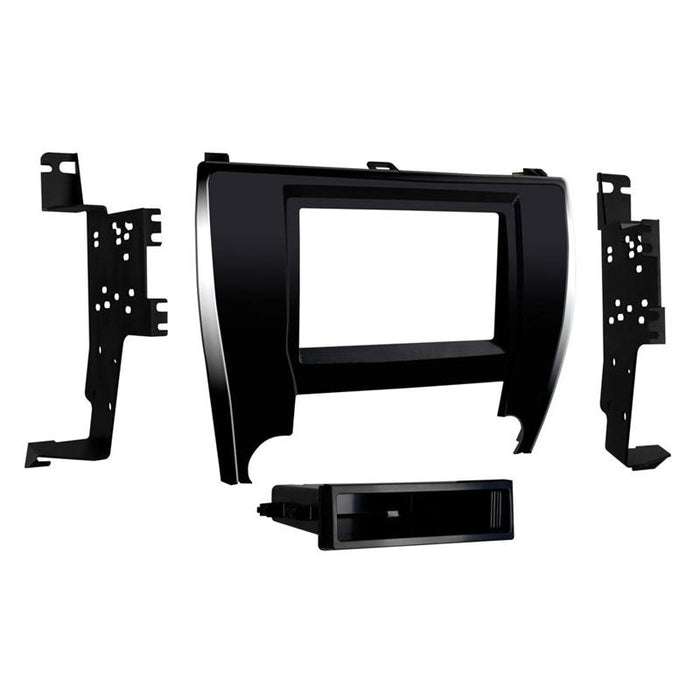 Metra 99-8249 Single/Double DIN Stereo Install Dash Kit for 2015-up Toyota Camry
