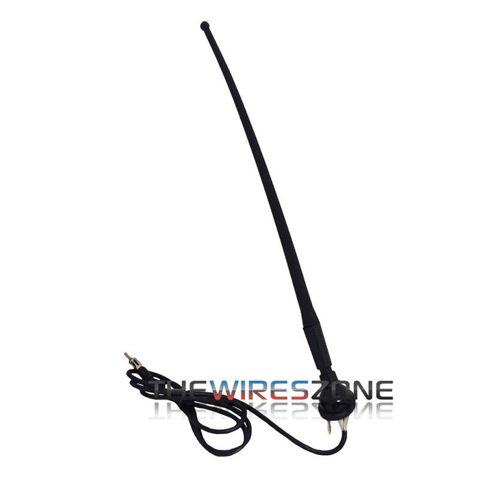 Universal Rubber Roof Mount AM/FM Antenna Swivel Base Car Stereo