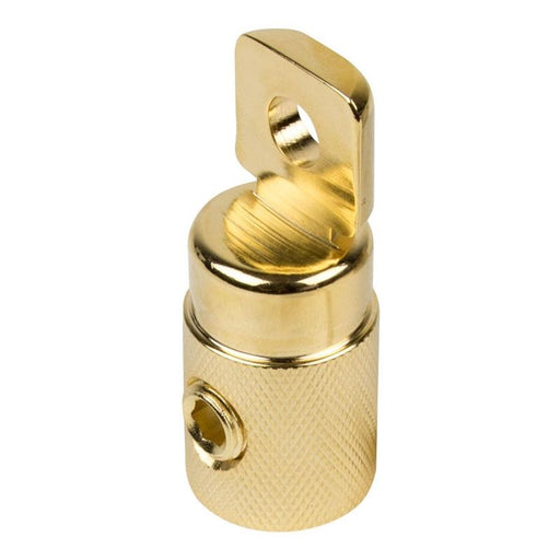 Raptor RT0HD Mid Series Gold Plated Heavy Duty 1/0 Gauge Ring Terminal