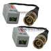 1-Channel Passive Video Balun Transceiver for UTP CAT5 Cables (pair)