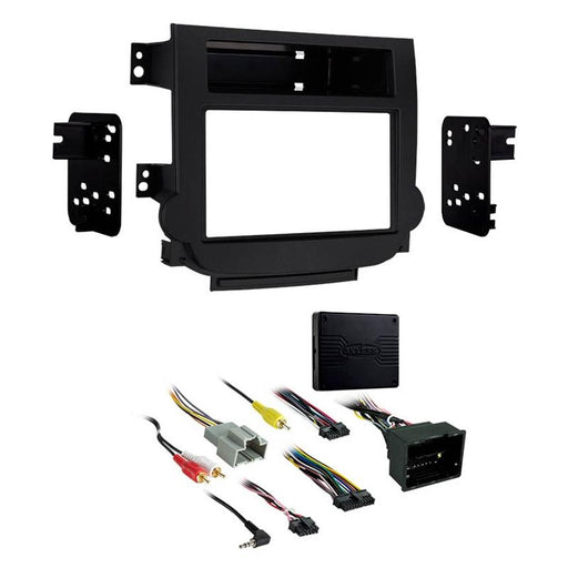 Metra 95-3318B Black 2-DIN Dash Kit for Select 13-up Chevrolet Malibu