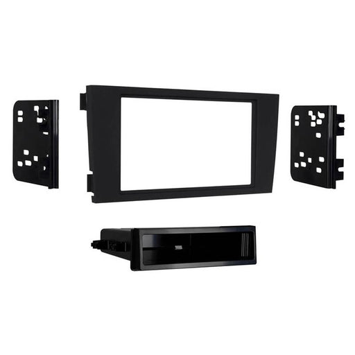 Metra 99-9108B Black Single/Double DIN Dash Kit for Select 00-05 Audi