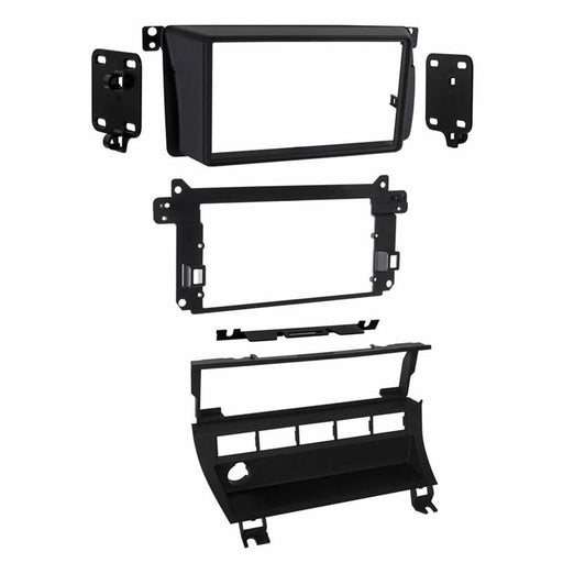 Metra 95-9310B Matte Black Double DIN Dash Kit for Select 1999-06 BMW