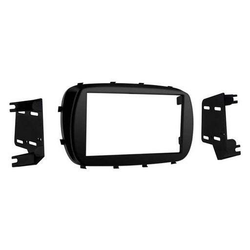 Metra 95-6535B Matte Black Double DIN Dash Kit for 2016-up Fiat 500X