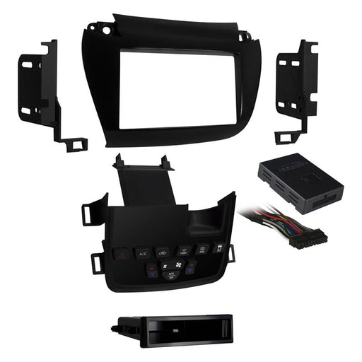 Metra 99-6520B Black 1 or 2 DIN Dash Kit for Select Dodge Journey
