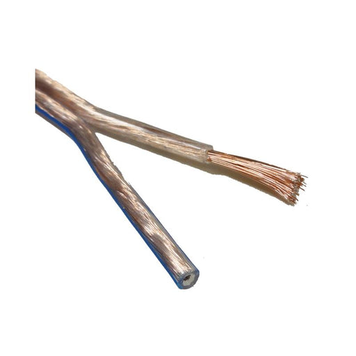 Clear 250 Feet 16 Gauge Speaker Wire for Car or Home Audio