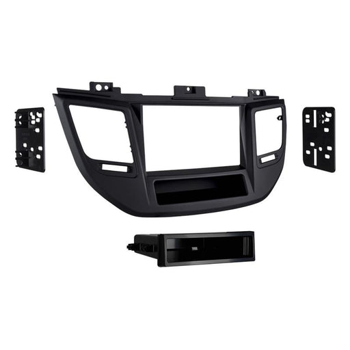 Metra 99-7369B Black Single DIN Dash Kit for 2016-up Hyundai Tucson