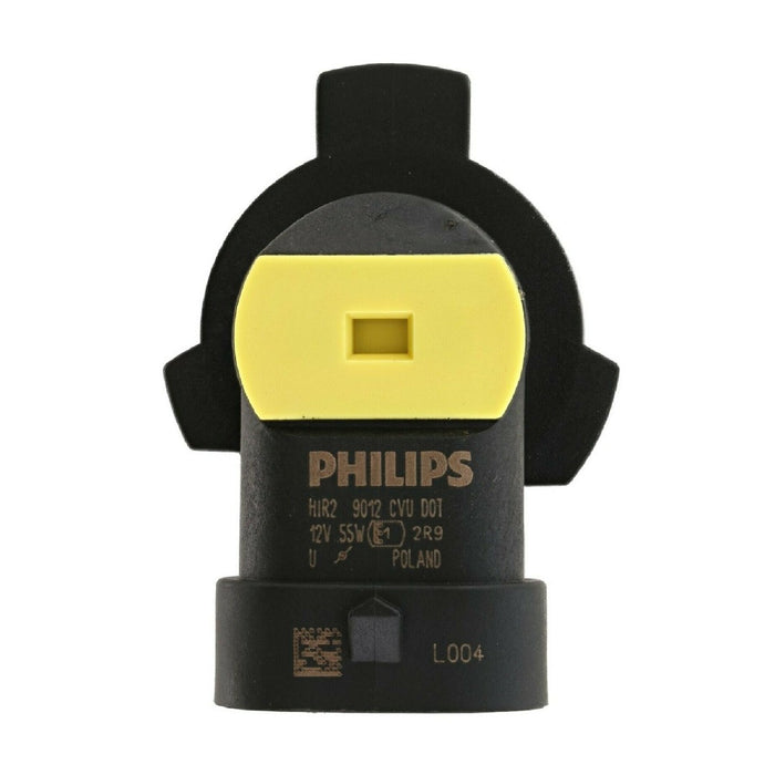 Philips 9012CVPS2 9012 CrystalVision Platinum 55W 12V Halogen Car Headlight Bulb (Pack of 2)