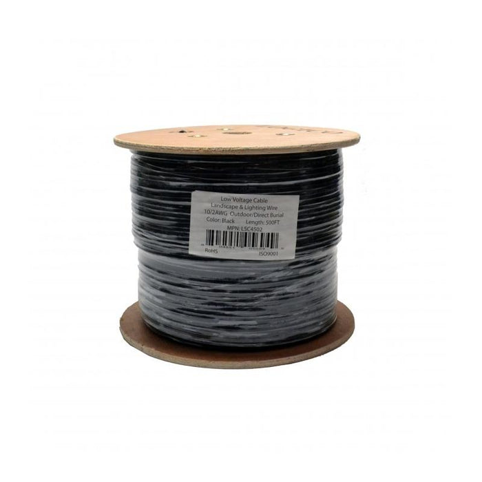 10 Gauge 2 Conductor Outdoor Direct Burial Landscape Cable 500ft 10/2