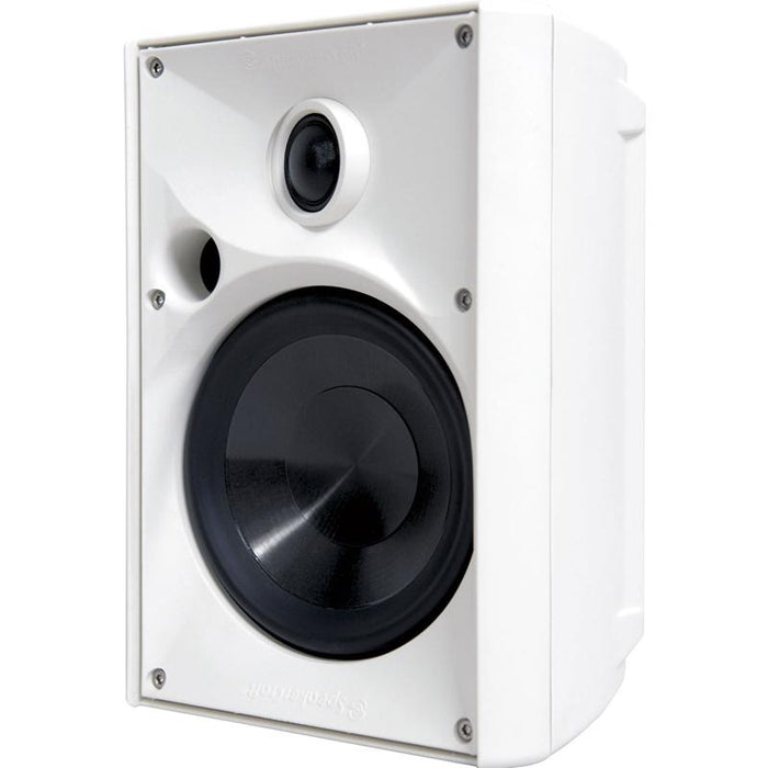 SpeakerCraft OE5 Indoor/Outdoor Speaker White Weather Resistant (ea)