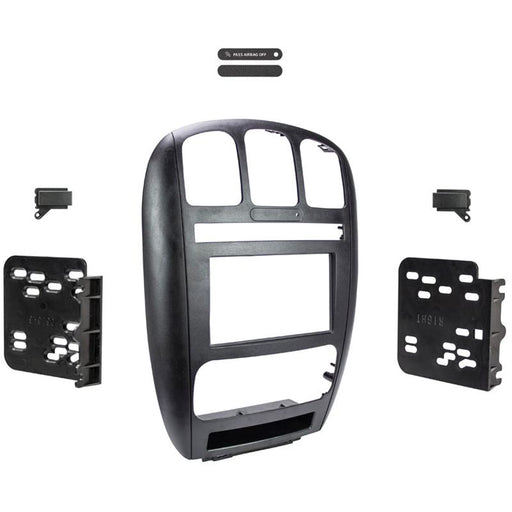 Metra 95-6539 Double DIN Dash Kit for Select 2001-2007 Chrysler/Dodge