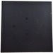 Black Custom 12" x 12" x 1/8" ABS Plastic Sheet for Speakers Stereos