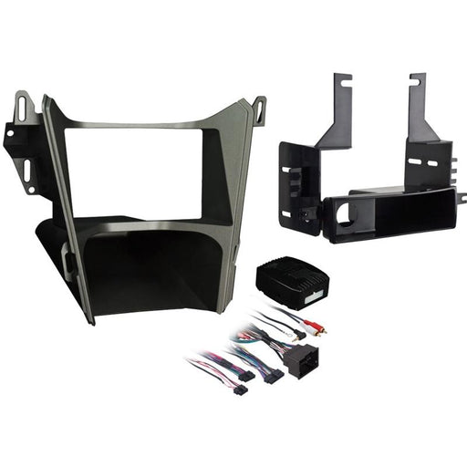 Metra 99-3307G Gray Single/Double DIN Dash Kit for Select Chevy/GMC