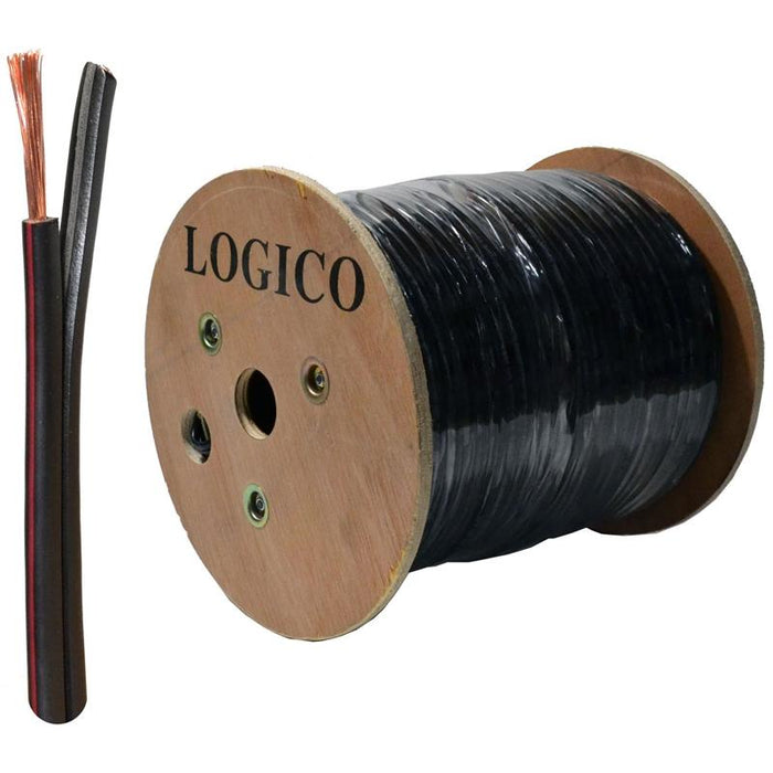 Black 500 Feet 14/2 AWG Outdoor Landscape Lighting Low Voltage Cable