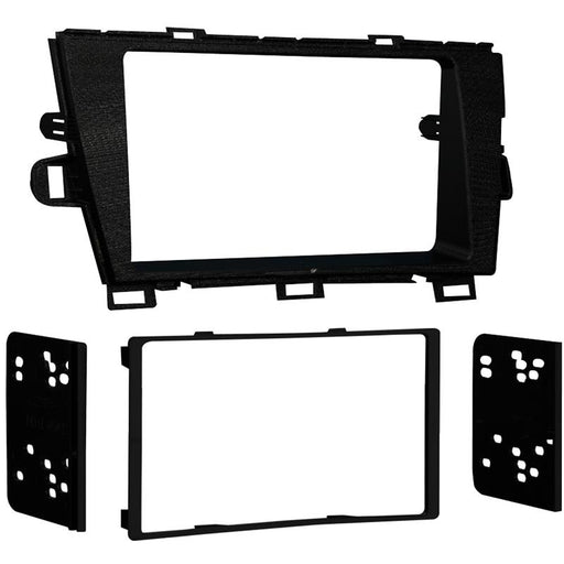 Metra 95-8226B Black Double DIN Dash Kit for Select 10-up Toyota Prius