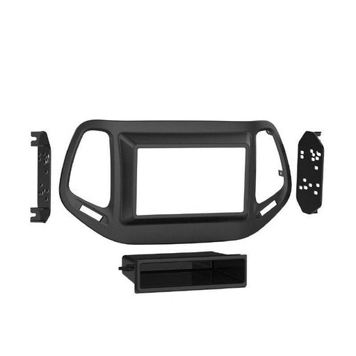 Metra 99-6545B 1 or 2-Din Dash Kit 2017.5-up Jeep Compass(Sport trim)