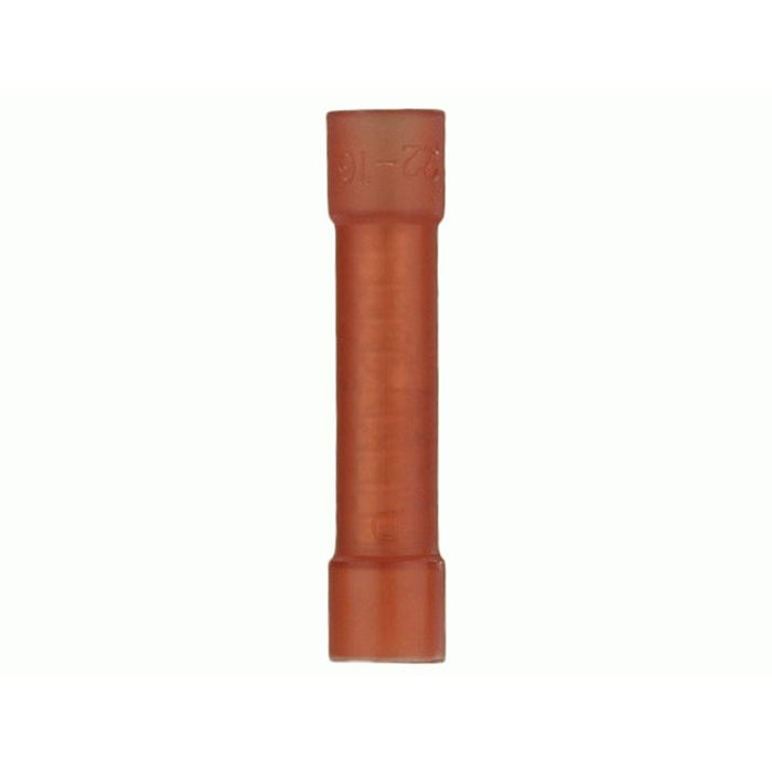 The Install Bay RNBC-1 Red Nylon Butt Connector 22-18 Gauge(1000/pack)
