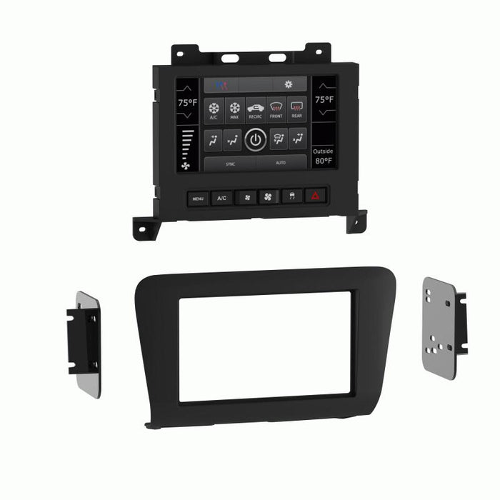 Metra 95-6552B 7" inch Double DIN Dash Kit for Select 2015-Up Dodge Charger Vehicles