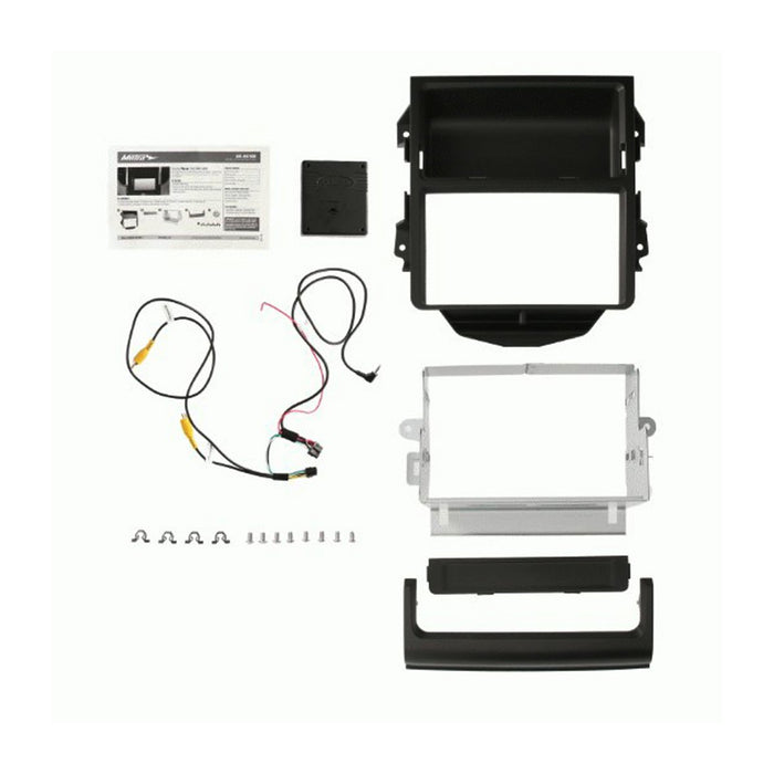 Metra 95-9615B Double DIN Dash Kit for Select 2015-2016 Porsche Macan (95B) Vehicles