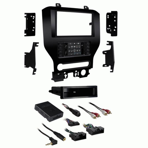 Metra 99-5838CH Single/Double DIN Dash Kit for 2015-up Ford Mustang
