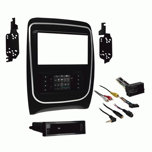 Metra 99-6537B 1-2DIN Turbo Touch Dash Kit for Dodge Durango 2014-2017