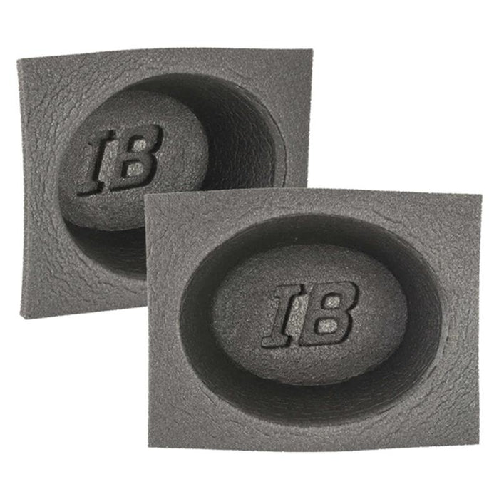 The Install Bay IBBAF60 6"x8" inch Foam Car Audio Speaker Baffle (pair)