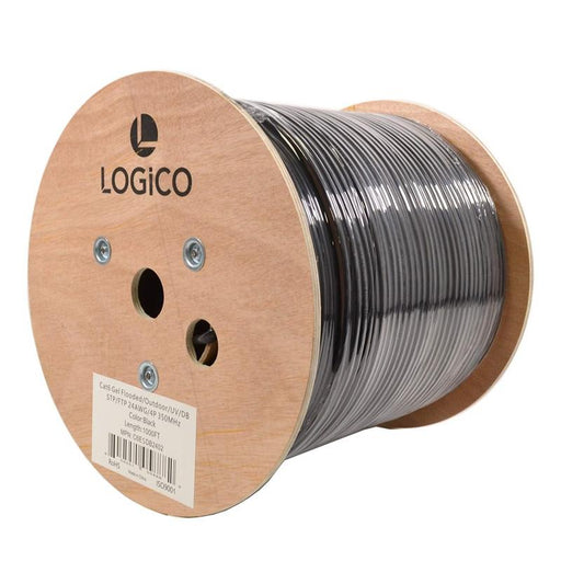 Cat6 Shielded 1000FT Ethernet Direct Burial Cable 23AWG Pure Copper