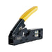 Klein Tools VDV226-107 Compact Ratcheting Modular Crimper, Cut, Strip