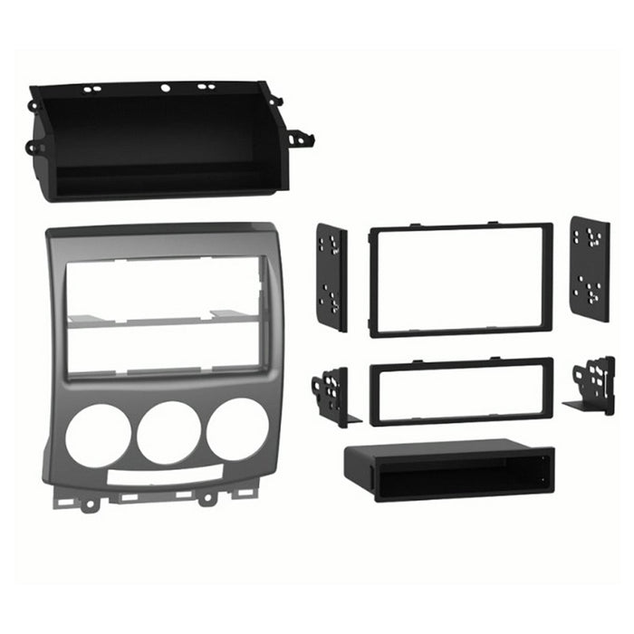 Metra 99-7527S Single or Double DIN Car Stereo Dash Kit for Select 2006-2007 Mazda 5 Vehicles