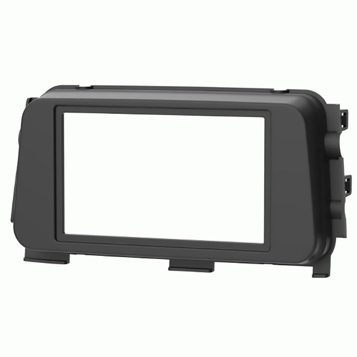 Metra 99-7636B Single DIN Car Stereo Dash Kit for Select 2018-2021 Nissan Kicks Vehicle - Matte Black