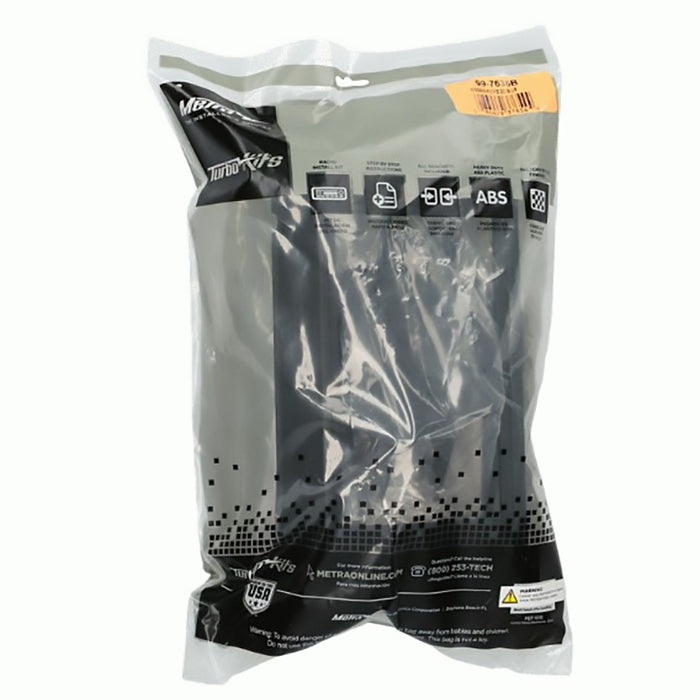 Metra 99-7636B Single DIN Car Stereo Dash Kit for Select 2018-2021 Nissan Kicks Vehicle - Matte Black