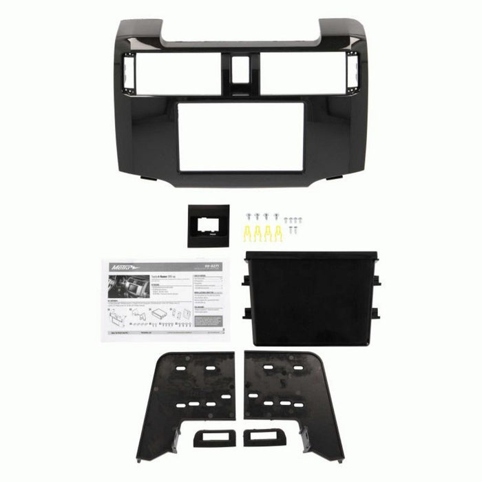 Metra 99-8271CHG Single or Double DIN Dash Kit for Select Toyota 4 Runner 2010-Up Vehicles
