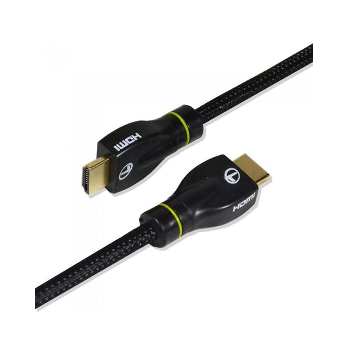 Black 20 ft 1080p 4K HDTV PC Blu-Ray High Speed HDMI Cable 3D Support