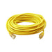 50 Feet Yellow Heavy Duty Single Outlet Indoor Outdoor Extension Cord