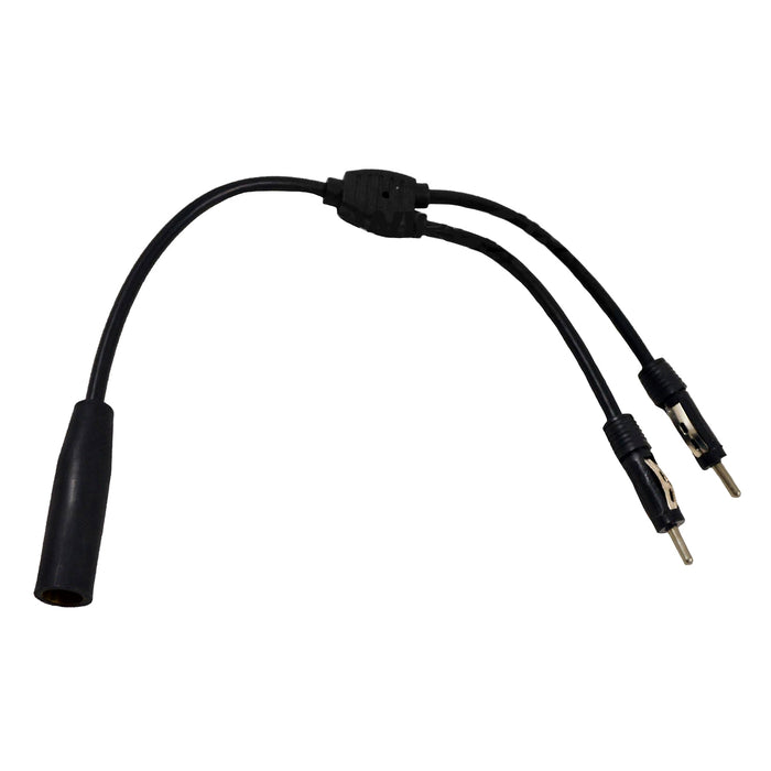 Universal Female to 2 Male Motorola Antenna Adapter Cable
