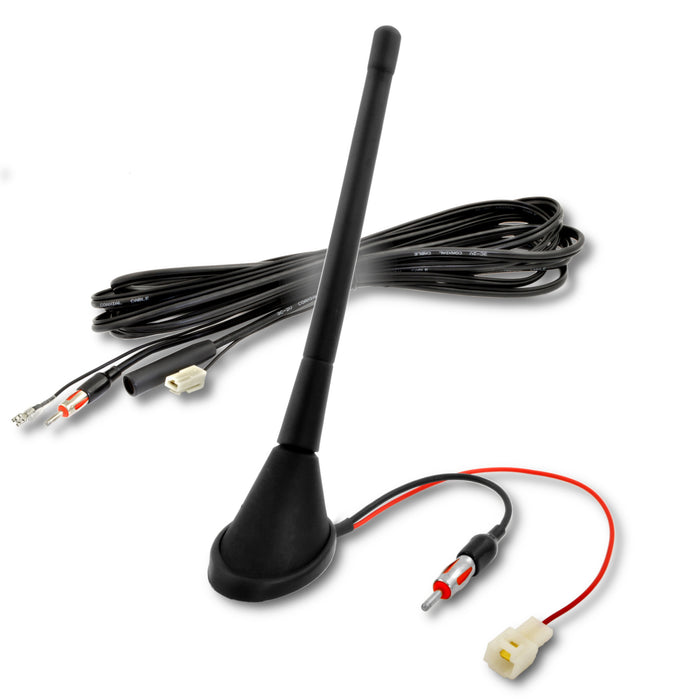Universal Roof Mount Electronic AM/FM Bands Radio Amplified Antenna