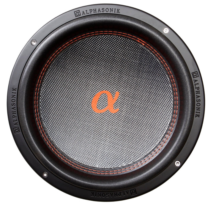 Alphasonik DSW510 Dynamis 500 Series 10" 2100 Watts Dual 4-Ohm Car Subwoofer (Each)