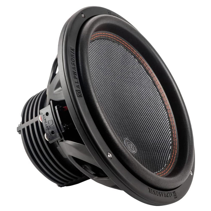 Alphasonik DSW512 Dynamis 500 Series 12" 2400 Watts Dual 4-Ohm Car Subwoofer (Each)