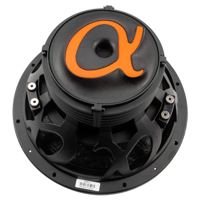 Alphasonik DSW512 Dynamis 500 Series 12" 2400 Watts Dual 4-Ohm Car Subwoofer (Each)