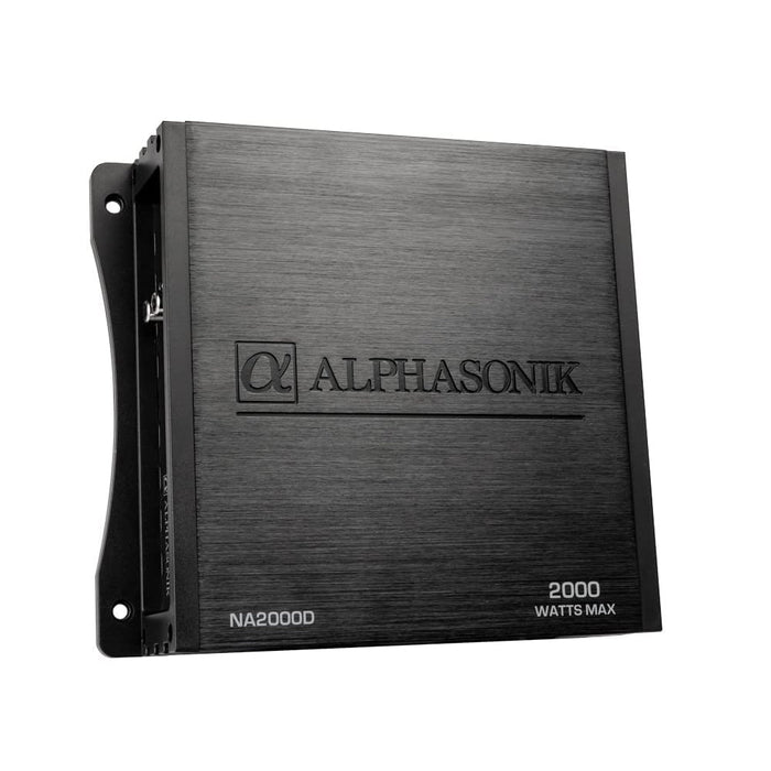 Alphasonik NA2000D Neuron Series Class D Monoblock 2000 Watts 4 Ohms Car Amplifier