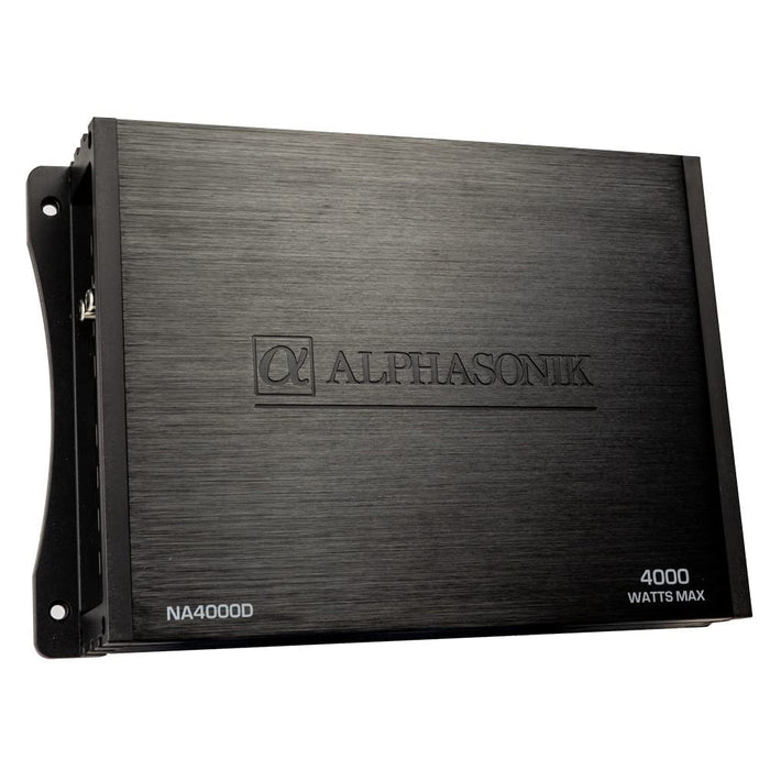 Alphasonik NA4000D Neuron Series Class D Monoblock 4000 Watts 4 Ohms Car Amplifier