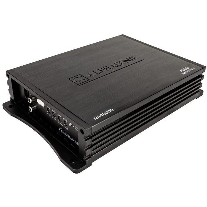 Alphasonik NA4000D Neuron Series Class D Monoblock 4000 Watts 4 Ohms Car Amplifier