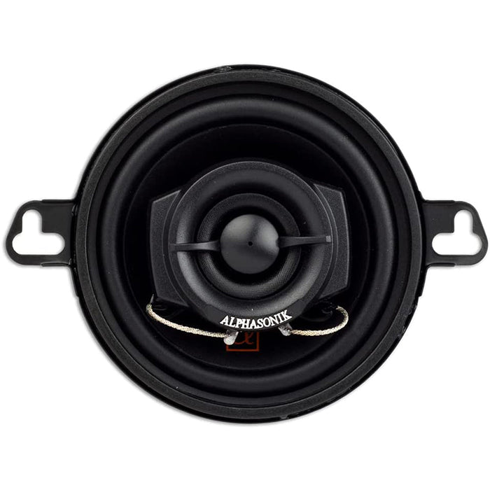 Alphasonik NS35 Neuron Series 3.5" 90 Watts 2-Way Full Range Car Audio Speaker (Pair)