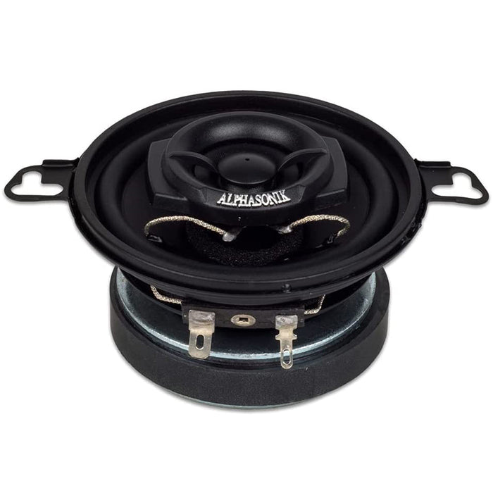 Alphasonik NS35 Neuron Series 3.5" 90 Watts 2-Way Full Range Car Audio Speaker (Pair)