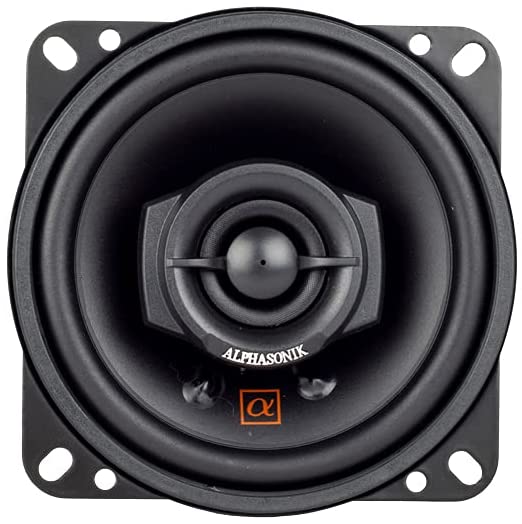 Alphasonik NS42 Neuron Series 4" 120 Watts 2-Way Full Range Car Audio Speaker (Pair)