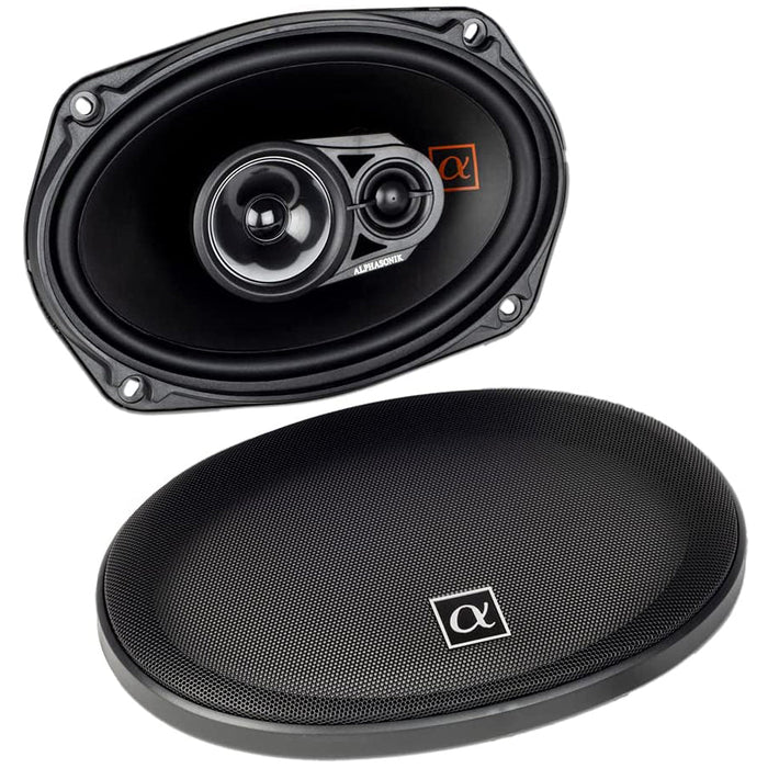 Alphasonik NS693 Neuron Series 6x9" 210 Watts 3-Way Full Range Speaker (Pair)
