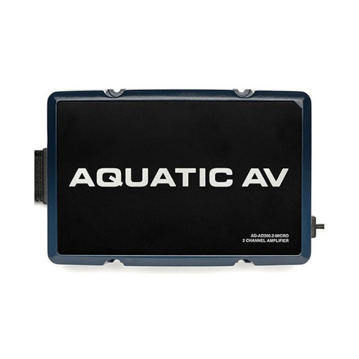 Aquatic AV AD300.2MICRO 2-Channel Class D Waterproof 4 Ohms 300 Watts Amplifier